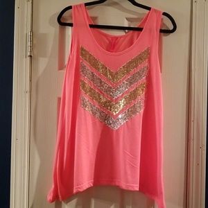 Bright Tank with Chevron