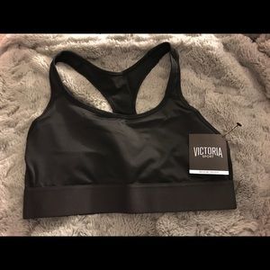 Victoria's Secret black sports bra