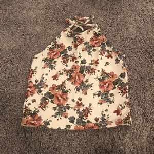 Brandy Melville flower crop top