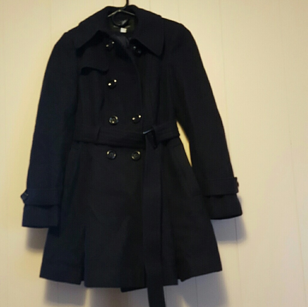 Navy Blue Pea Coat