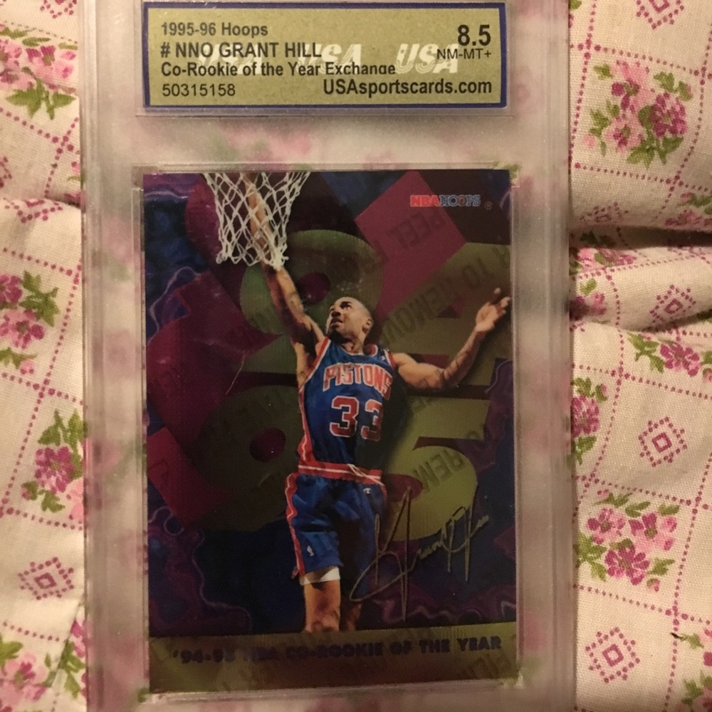 Grant Hill Graded Card