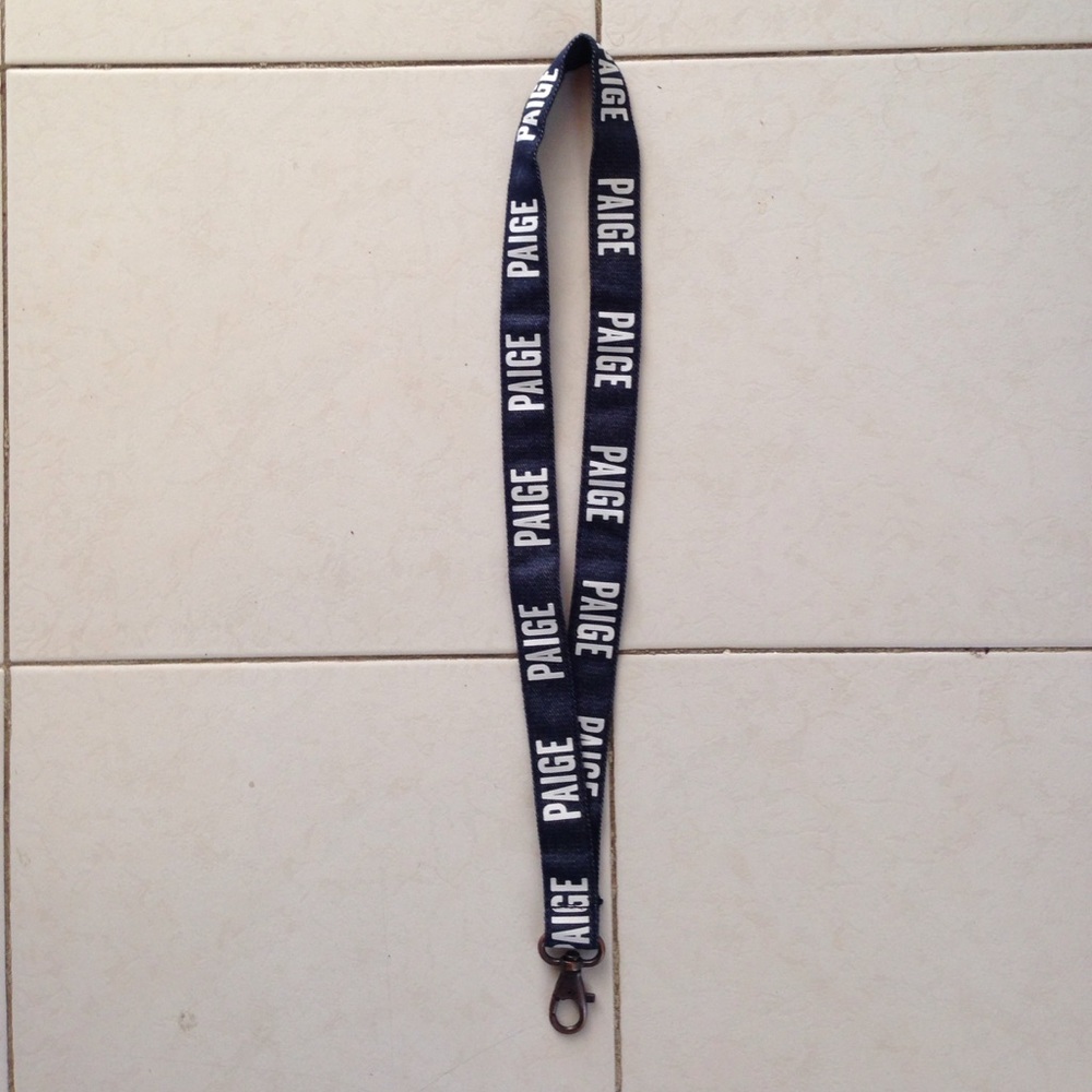PAIGE Brand Denim Lanyard