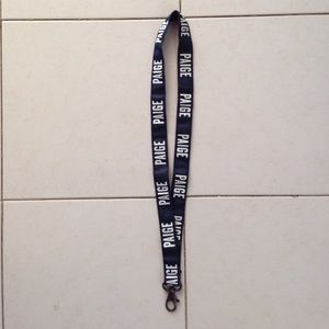 PAIGE Brand Denim Lanyard