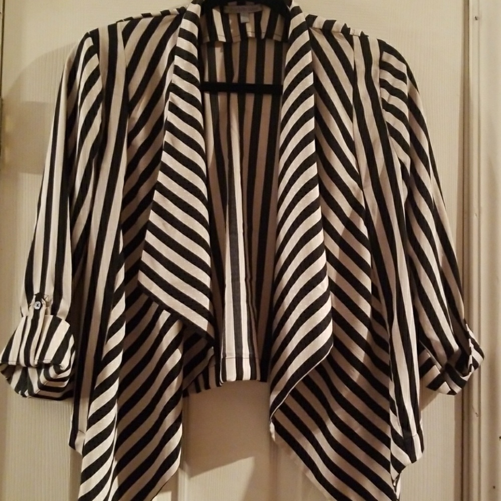 Black and Cream Blazer