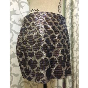 Express Sequin Skirt