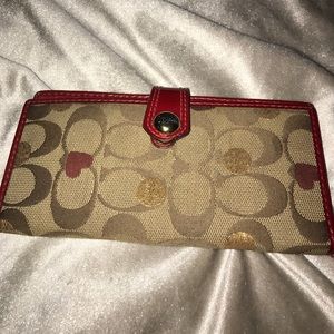 Coach thin wallet