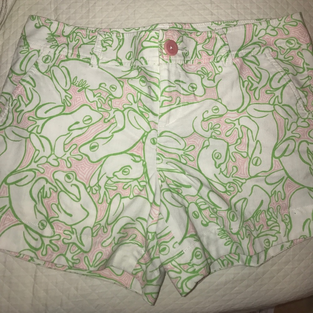 Lilly Pulitzer size 10 linen shorts