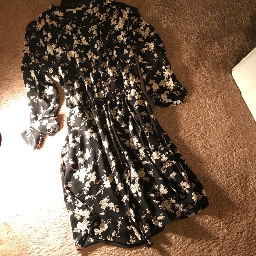 Long tunic/short dress- floral print