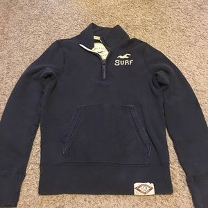 Hollister half zip sweatshirt
