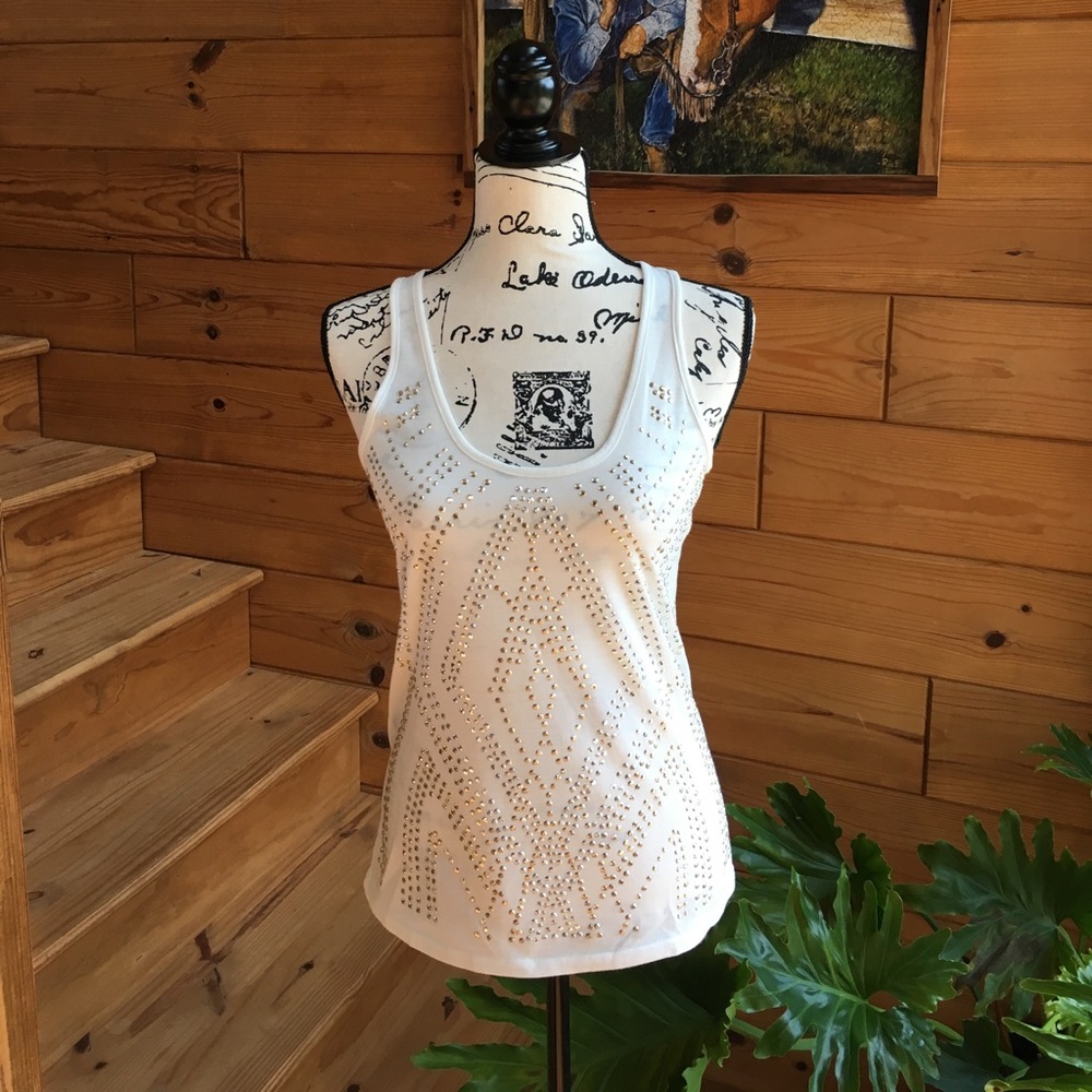 Razor back top. Size M