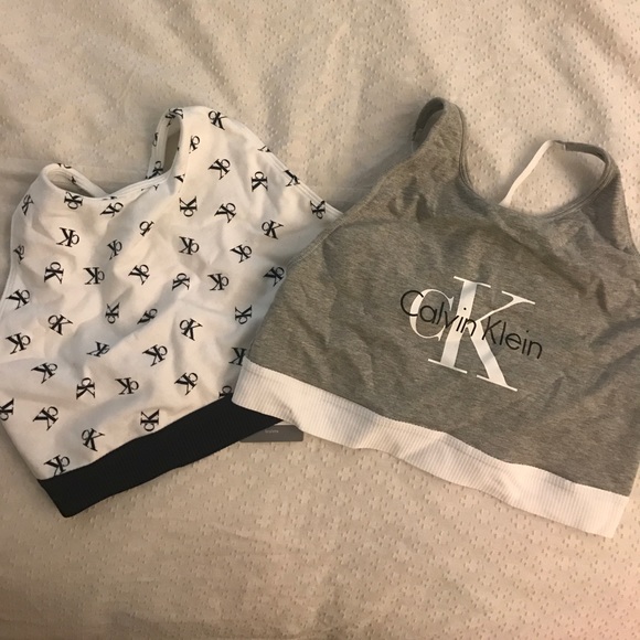 Calvin Klein Other - NWT Calvin Klein high neck bralettes