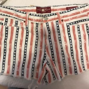 NWT Lucky Brand Stars and Stripes boardwalk shorts