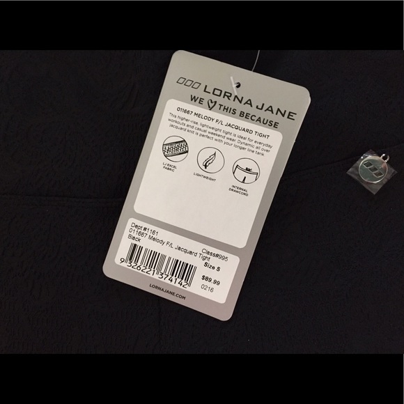 Lorna Jane Melody Full Length Jacquard Tight - NWT - Picture 5 of 8