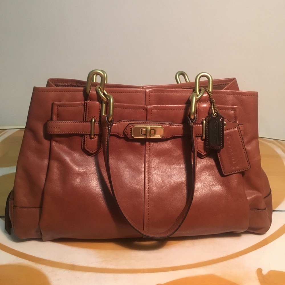 Leather Coach Purse