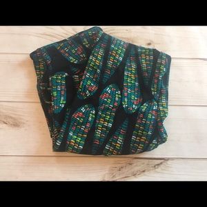 LuLaRoe OS leggings CORN ON THE COB