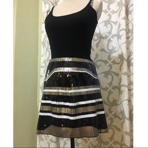 Express Sequin Skirt