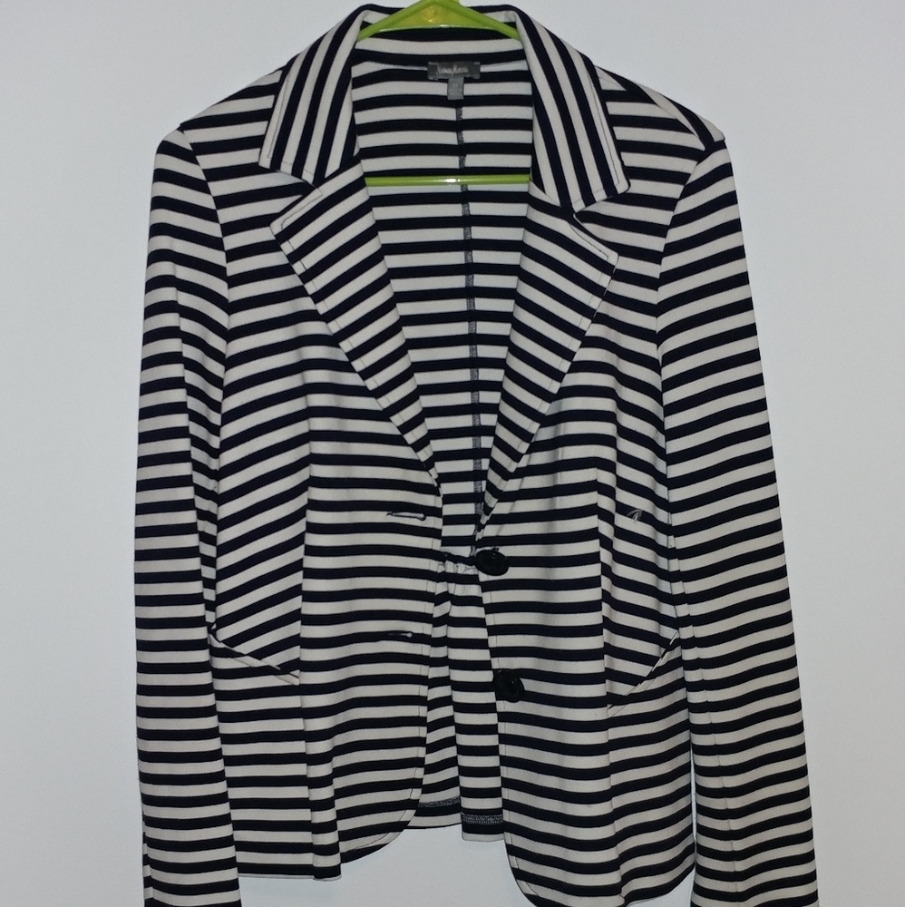 Striped blazer