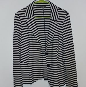 Striped blazer