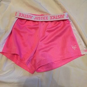 Justice mesh shorts