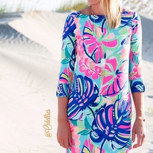 Lilly Pulitzer Sophie UPF 50+ Dress Exotic Garden