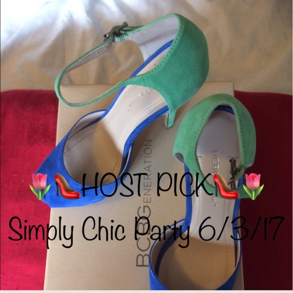 🌷👠HOST PICK👠🌷BCBGeneration. Color block heels