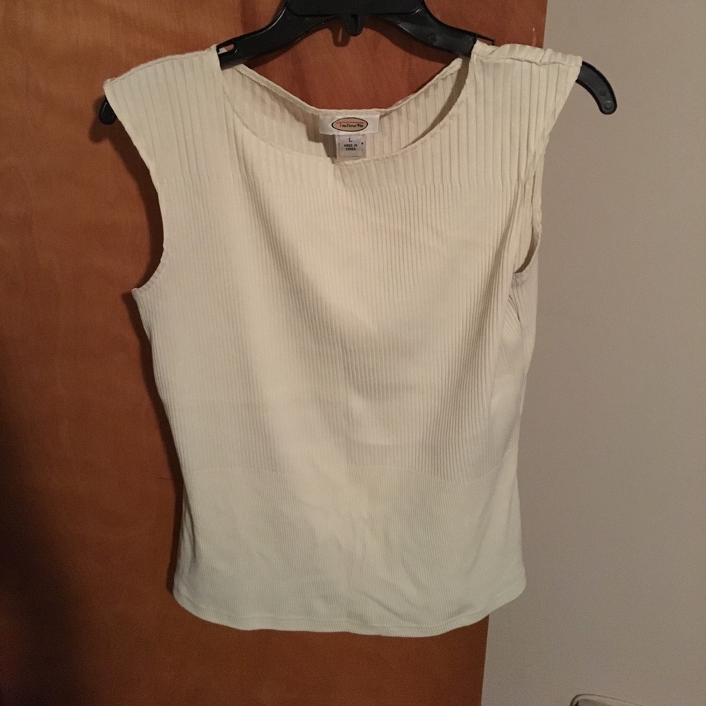 Light Yellow Tank Top from Talbots