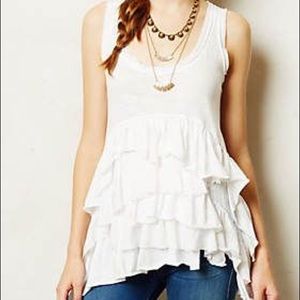 Anthropologie Meadow Rue Petticoat Tank