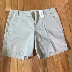 NWT - J Crew Chino Shorts - size 8