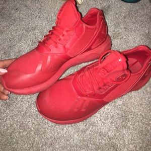 Limited edition Adidas Red Tubulars
