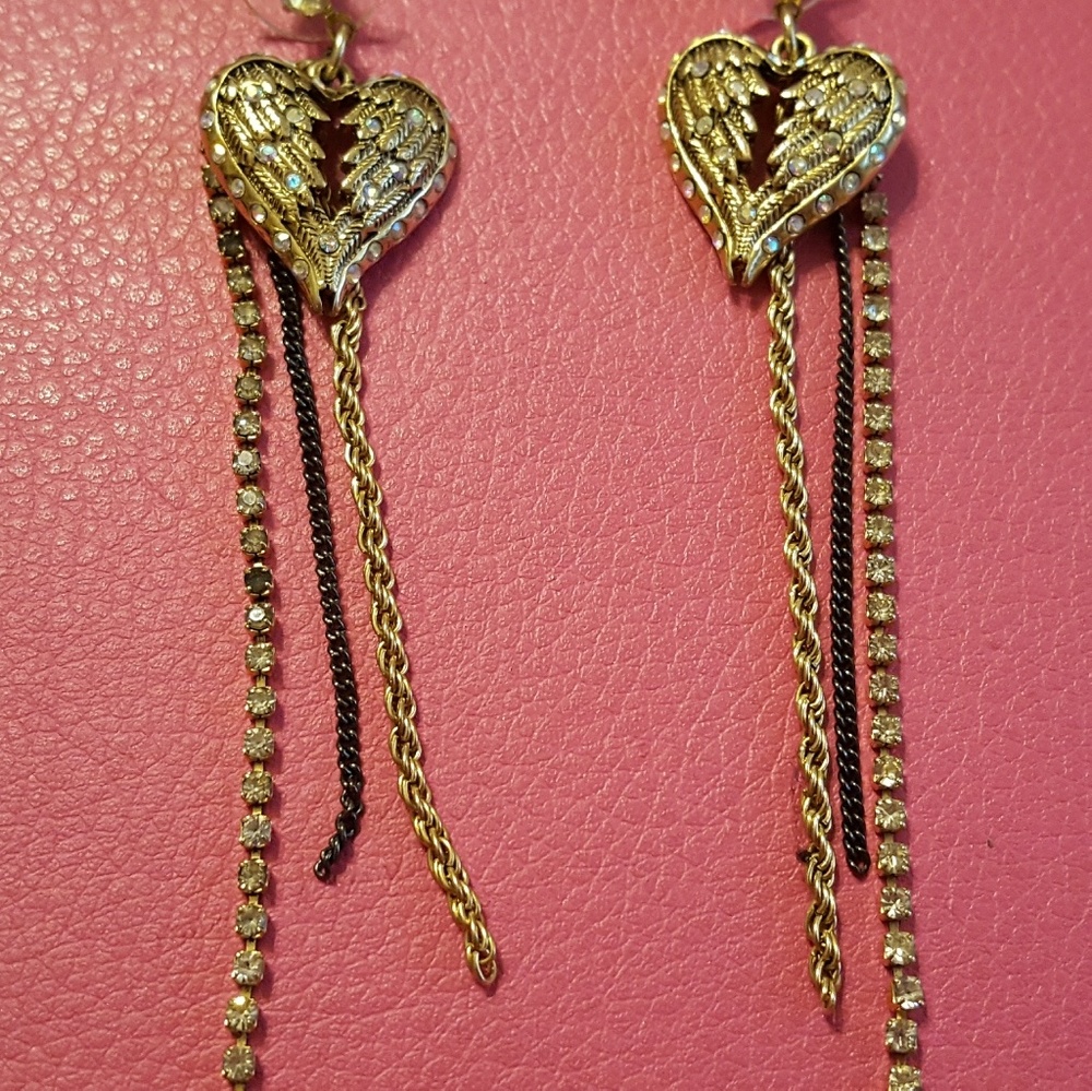 "Heavens to Betsey" collection earrings