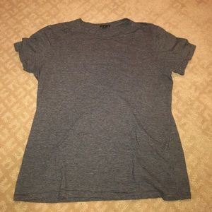 Theory Men's Black Striped Short-Sleeve T-shirt