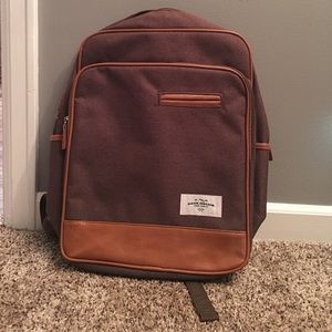 NWOT brown backpack