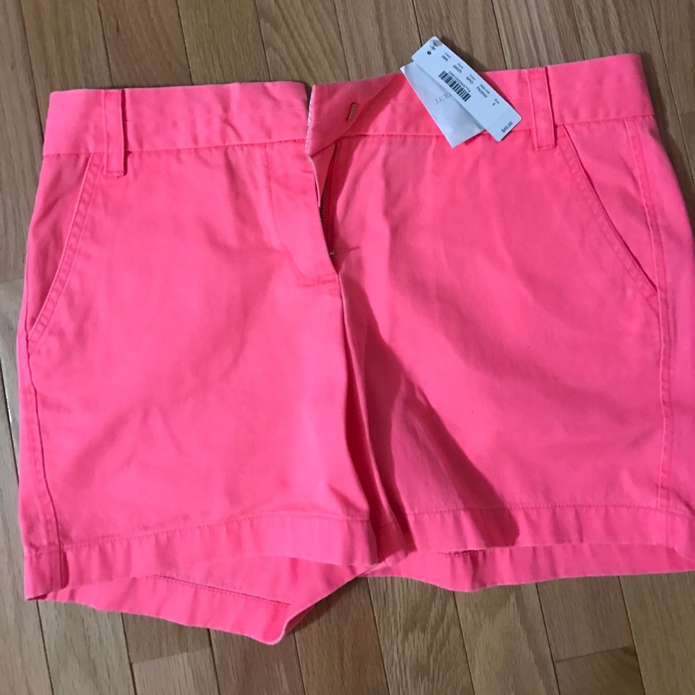 NWT J. Crew Chino Shorts 5in inseem - Size 6
