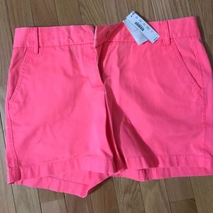 NWT J. Crew Chino Shorts 5in inseem - Size 6