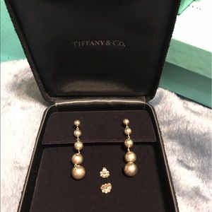 💯%Tiffany &Co. SET NECKLACE + EARRINGS,  RARE!!!