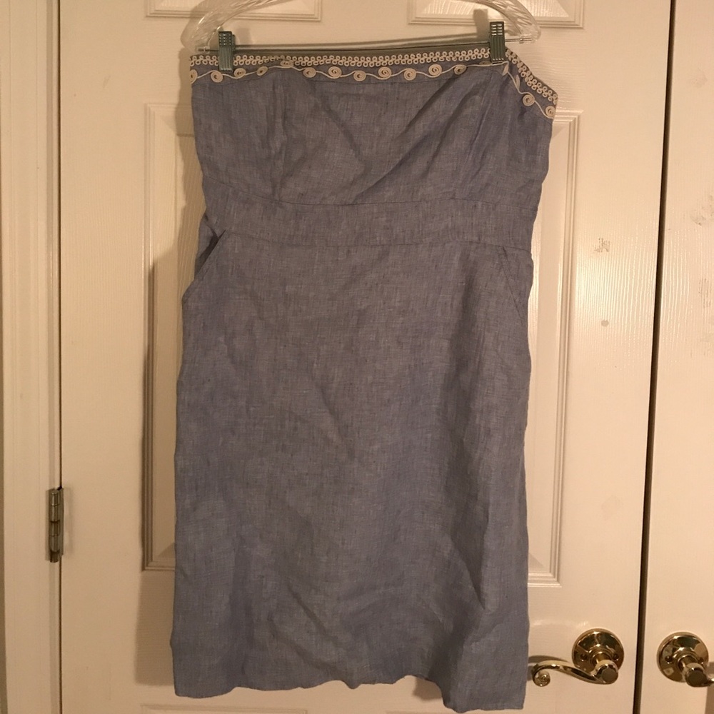 Blue vineyard vines dress size 14
