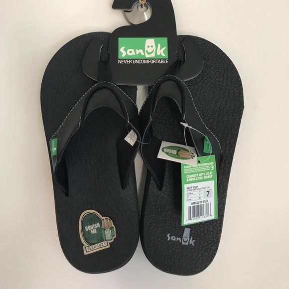 Beer cozy sandals - Picture 1 of 2