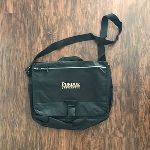 Purdue University messenger bag