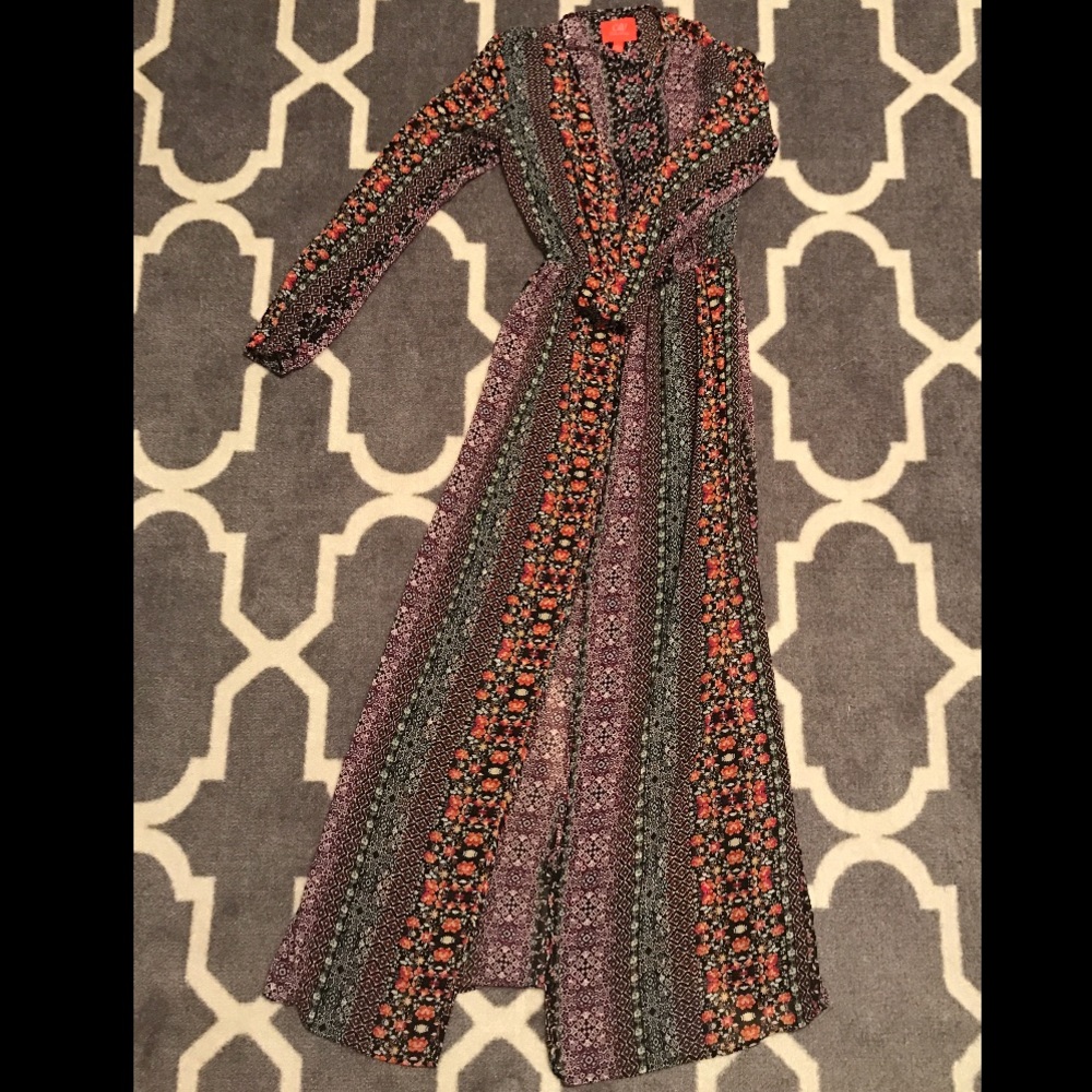 "Chelsea & Violet"  Bohemian Flower Print Dress