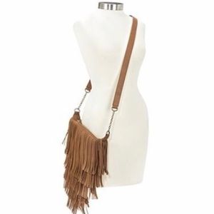 Fringe crossbody bag