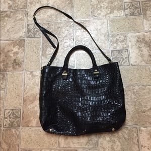 Topshop croc lady tote Topshop croc lady tote