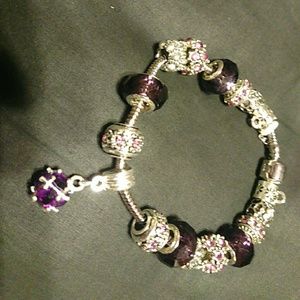 European Style DIY Charm Bracelet for Women Fashio