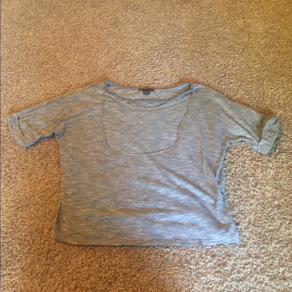 3 quarter sleeve shirt. Armani Exchange brand.