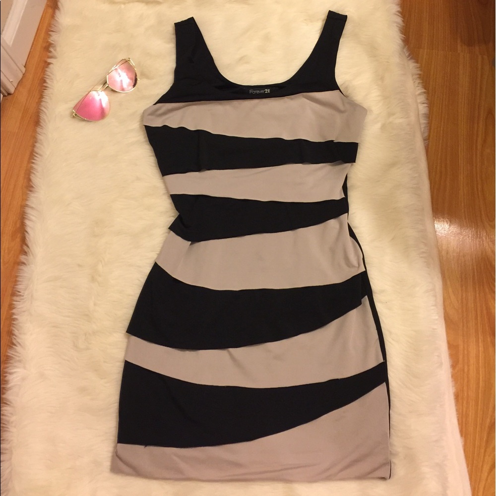 Black & Tan Dress