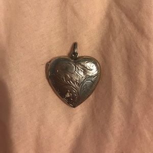 Silver Locket Charm
