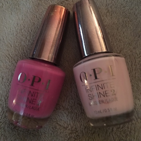 🌟SOLD🌟SOLD🌟OPI INFINITE SHINE HOT PINK 💗PINK - Picture 2 of 5