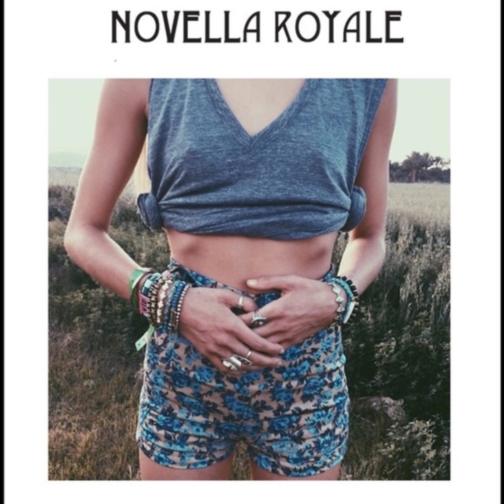 Novella Royale LUNA High Waisted Shorts