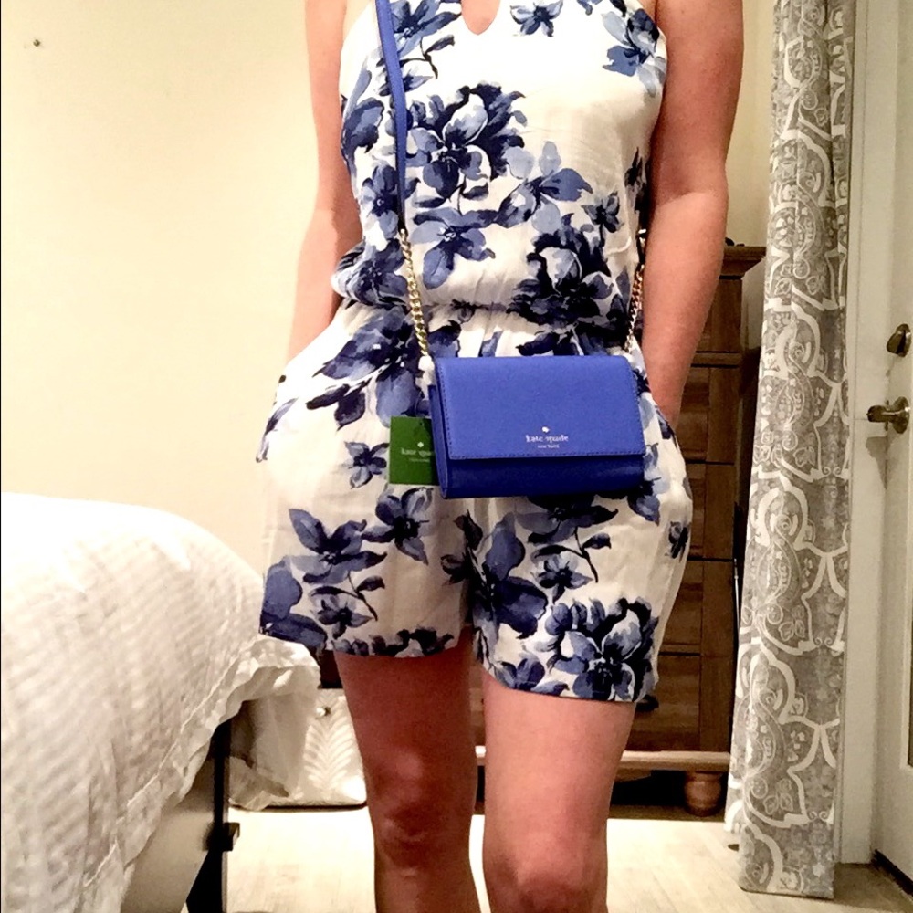 NWTs Kate Spade Adventure Blue Crossbody - Picture 6 of 6