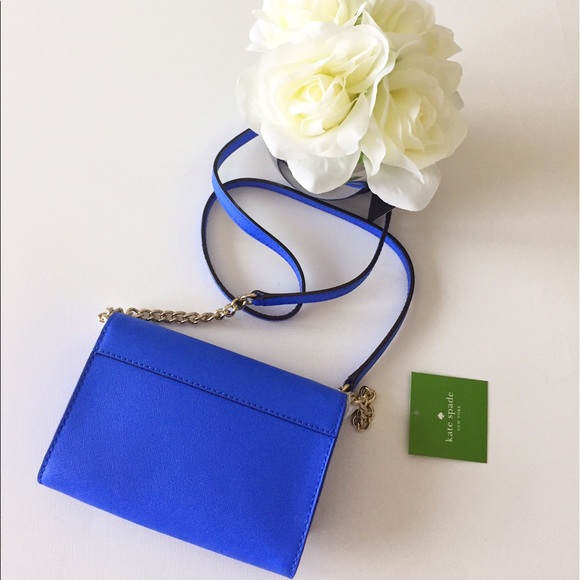 NWTs Kate Spade Adventure Blue Crossbody - Picture 4 of 6