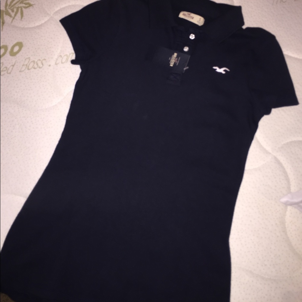 Navy Hollister Polo